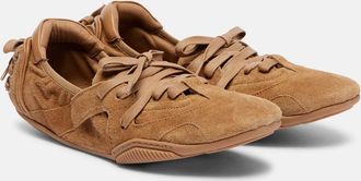 Acne Studios Sneakers in suede con pelle