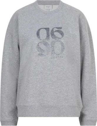 Dante6 Dames, Sweatshirts & Hoodies, Grijs, Maat: L Katoen