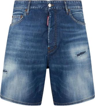 Dsquared2 Uomo, Pantaloncini, Blu, M, new