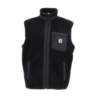 Carhartt Work in Progress Carhartt Wip, Vests, male, Black, Size: S Prentis Vest Liner