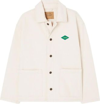 American Vintage Giacca denim Datcity con applicazione logo - Toni neutri