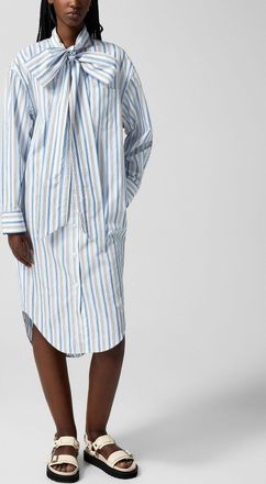 Acne Studios Womens Tie-neck shirtdress