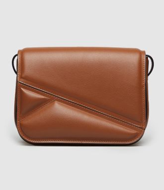Wandler Sac Oscar Trunk Medium Saddle