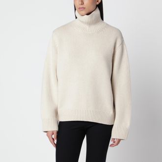 Toteme Dolcevita oversize color mandorla in lana