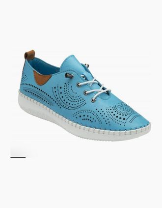Lotus Womens Lotus Tassia in blue - Size: 5