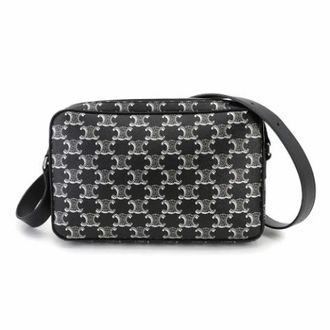 Celine Vintage, unisex, Zwart, ONE Size, Pre-owned Vintage Crossbody Tas