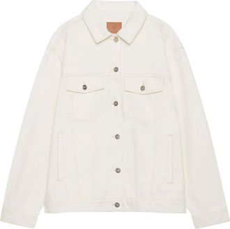 Anine Bing Structured Beige Jacket with Button-Down Front