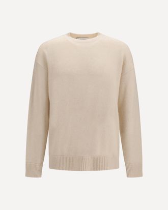 Laneus Cashmere and silk crewneck Sweater Male 46