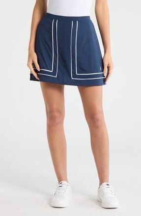 Original Penguin Colorblock Skort in Black Iris at Nordstrom Rack, Size Large