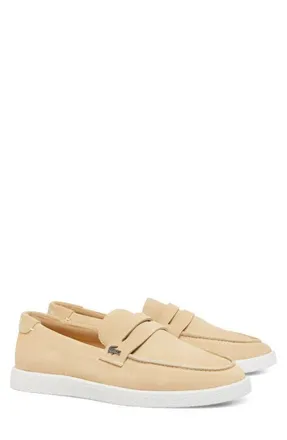 Lacoste Cochet Sneaker in Natural/White at Nordstrom, Size 10.5
