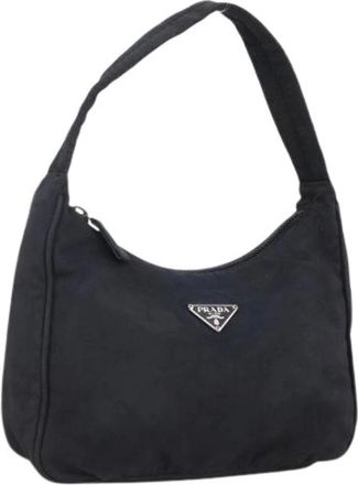 Prada Pre-owned Shoulder Bags, female, Black, Size: ONE SIZE Pre-owned Vintage Hand Bag