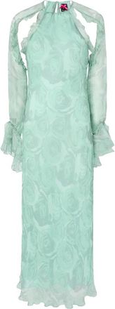 Pinko Jurk - Dames - Avondkleed - Groen - S - Kleedjes