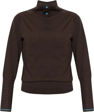 Paul Smith Dames, Truien, Bruin, Maat: M Wol