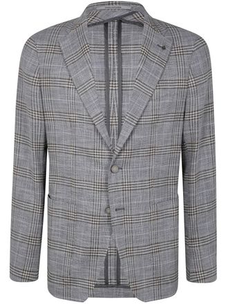 Tagliatore Wollen blazer - Grijs
