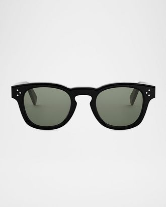 Celine Men & apos;s Acetate Round Sunglasses
