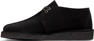 Clarks (WMNS) Clarks Desert Trek Black Suede 26165566