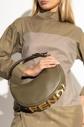 Fendi Shoulder Bag Small Fendigraphy By Fendi, Womens, Green