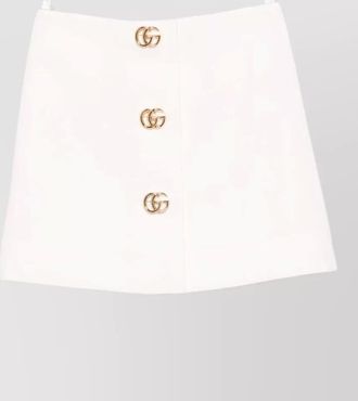 Gucci wool mini skirt