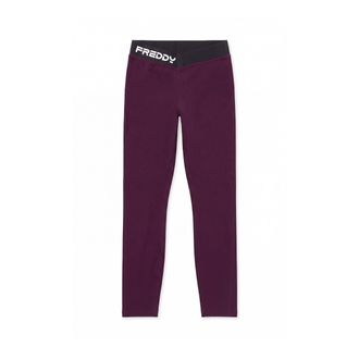Freddy Leggings 7/8 Vita Alta con Elastico Jacquard a V