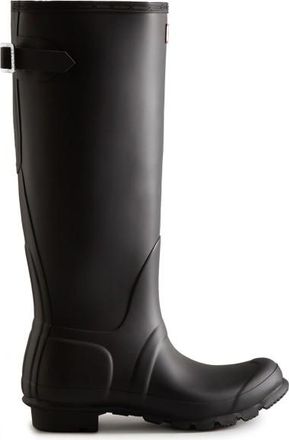 Hunter Original Tall Back Adjustable Boot Gummistiefel f&uuml;r Damen | schwarz