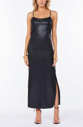 Bishop + Young Tyler Faux Leather Dress in Black at Nordstrom, Size X-Small