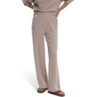 Varley The Wide Leg 28-Inch Pants in Taupe Marl at Nordstrom, Size X-Small