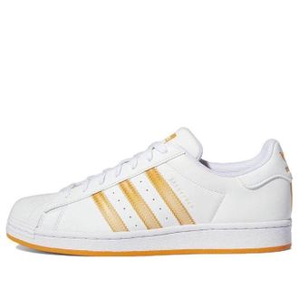 adidas Superstar White Orange Rush HP5403