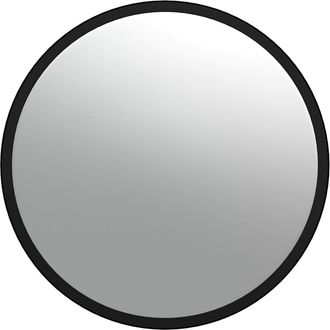 vidaXL Espejo De Tr&aacute;fico Convexo Para Interior Acr&iacute;lico Negro &Oslash;40 Cm Vidaxl