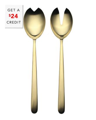 Mepra Salad Servers With $24 Credit