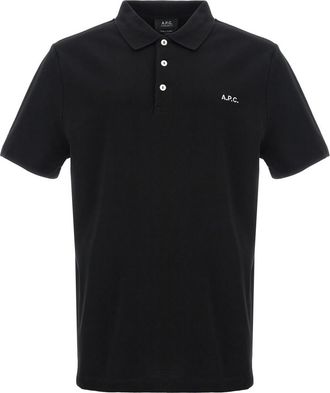 A.P.C. Black Standard polo shirt