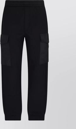 Prada straight trousers with back and cargo pockets
