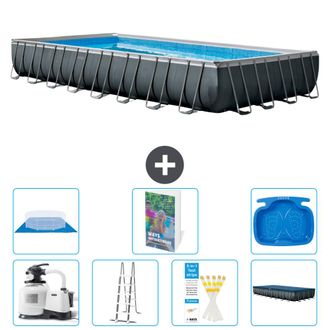 Intex Piscina Ultra Xtr Rectangular - 975x488x132 Cm - 8-piezas S662