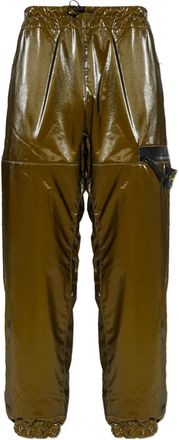 Stone Island Pantaloni con applicazione logo - Marrone