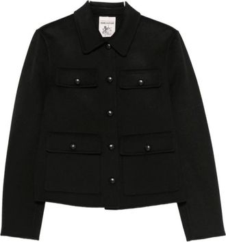 Semicouture Mujer, Chaquetas, Negro, Talla: L
