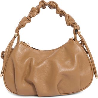 Urban Expression Scrunched Handle Crossbody Bag in Camel at Nordstrom Rack