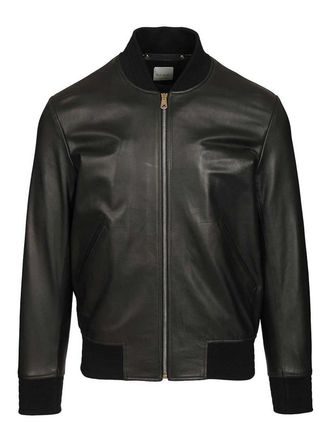 Paul Smith Lambskin Bomber Jacket