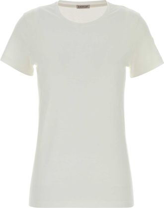 Moncler White Cotton T Shirt