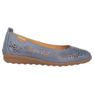 Pikolinos Alcoi Ballerina - Dames - Ballerinas - Blauw - 36 EU - Leer - Schoenen