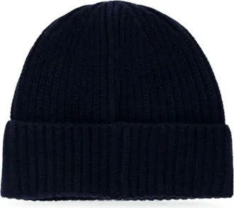 Stone Island Mens Hat, Virgin Wool, Black