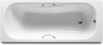 Roca Ba&ntilde;era Roca Princess De Acero 160 Cm Con Fondo Antideslizante