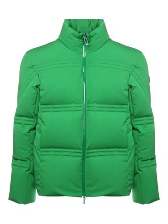 Moncler Piumino con zip - Verde