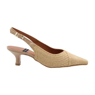 &Aacute;ngel Alarc&oacute;n Mujer, Zapatos, Beige, Talla: 38 EU