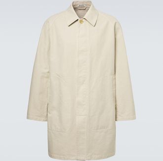 Auralee Cotton twill coat