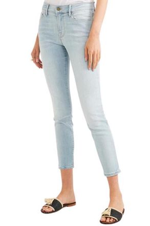 Frame Denim Light Wash Le skinny Je Jeanne Crop Jeans Size 26/66