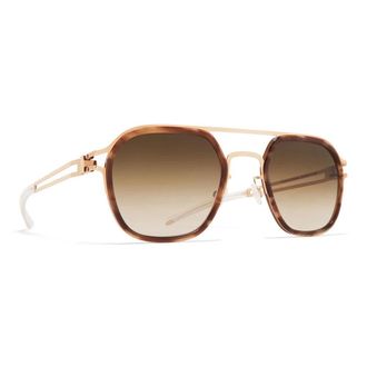 Mykita Champagne Gold Sunglasses Leeland