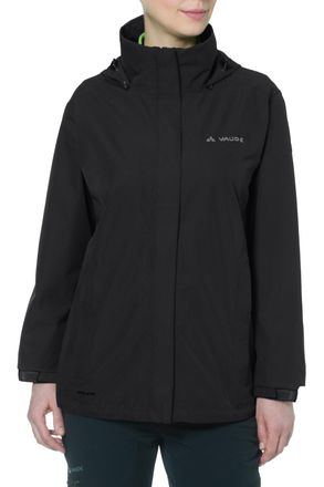 Vaude Outdoorjacke VAUDE WOMENS ESCAPE LIGHT JACKET, Damen, Gr. 34, schwarz, Web, Obermaterial: 100% Polyester, normal, elastischer Bund mit verstellbarem K