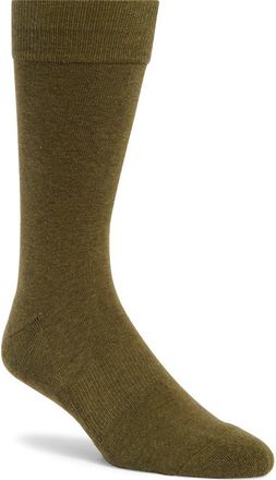 Nordstrom Cushion Foot Socks in Olive Heather at Nordstrom