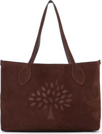 Mulberry Suede Tote