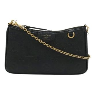 Louis Vuitton Pre-owned Mini Bags, female, Black, Size: ONE SIZE Pre-owned Monogram Empreinte 2way Shoulder Bag