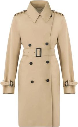 Save The Duck Talya Trench - Dames - Trenchcoats - Beige - S - Leer - Jassen